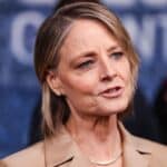 Jodie Foster arrives at the Los Angeles Premiere Of HBO's 'True Detective: Night Country' Season 4 held at the Paramount Theatre at Paramount Pictures Studios on January 9, 2024 in Hollywood, Los Angeles, California, United States. (Photo by Xavier Collin/Image Press Agency/NurPhoto) (Photo by Image Press Agency / NurPhoto / NurPhoto via AFP)